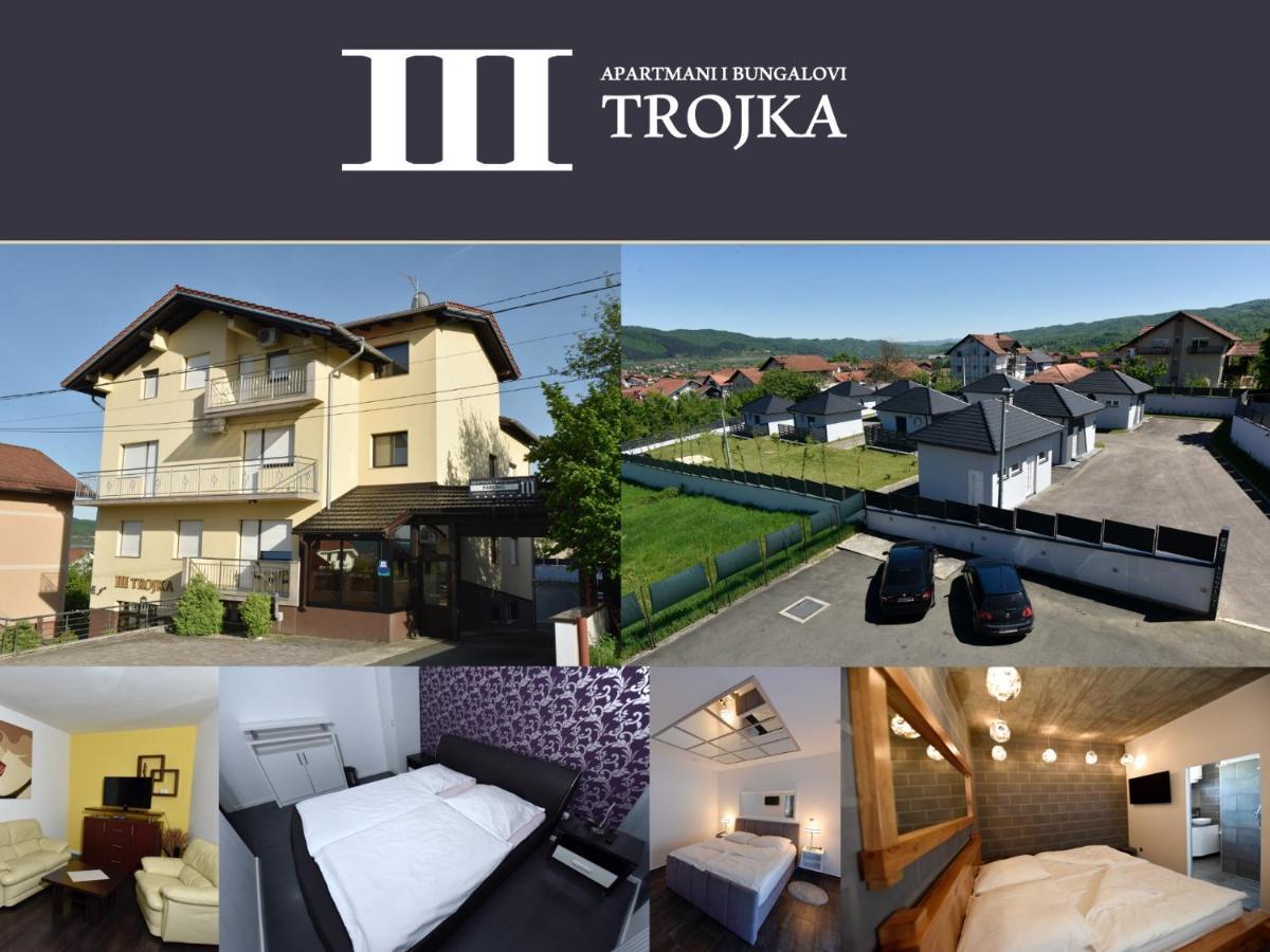 Apartmani I Bungalovi Trojka Μπάνια Λούκα Εξωτερικό φωτογραφία